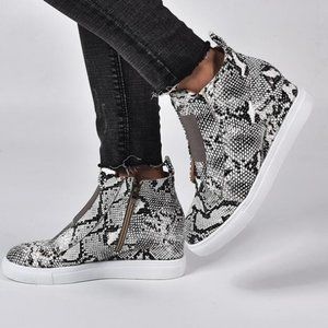 European and American casual wedges women's single shoes